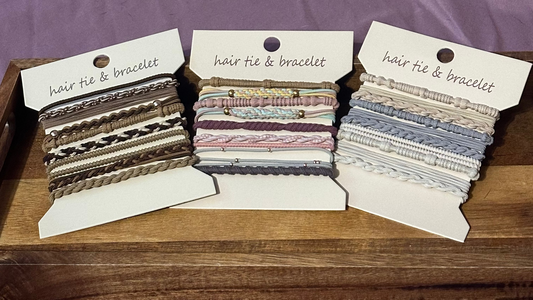 Boho Dual Function HairTies